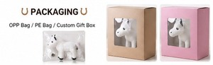Peluche Cheval Kawaii, Jouet en Peluche Doux, Adorable Poupée en Velboa, Personnalisable OEM, Vente en Gros, Cadeau Décoratif - Product Image 2
