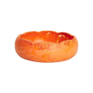 Beautiful <b>Top</b> Trending <b>Resin</b> Swirl Pattern Handmade <b>Resin</b> Fruit Salad Bowl With Marble Texture Tableware Home Decorations - Product Image 3
