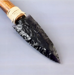 Cuchillo de cristal de amatista con mango de cristal, hoja tallada a mano con punta de flecha, decoración espiritual, decoración para brujas, venta al por mayor - Product Image 4