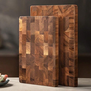 Acacia Wood Cutting Board with Handle Solid Wood <b>Kitchen</b> Chopping Board Food Grade Eco Friendly OEM Factory Supply - Product Image 5