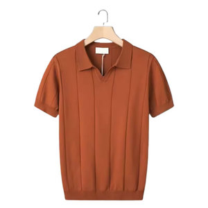Men's Street Fashion Trend Sun Fade T-<b>Shirt</b> Loose Fit <b>100</b>% Factory OEM <b>Shirts</b> for Men Polo <b>Polyester</b> Spandex Polo T-<b>shirt</b> Men Go - Product Image 1