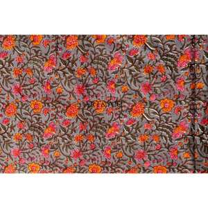 Tela de Algodón Estampada Floral de la Mejor Calidad, Proveedor Indio, Venta al por Mayor, Compre a Precio de Mayoreo en Pedidos al por Mayor - Product Image 5