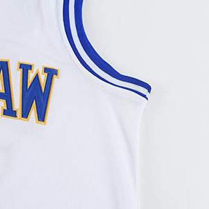 Maillot de basket-ball professionnel respirant, antibactérien, à séchage rapide, pour un jeu de haut niveau, sans manches, col rond, tissu durable - Product Image 6