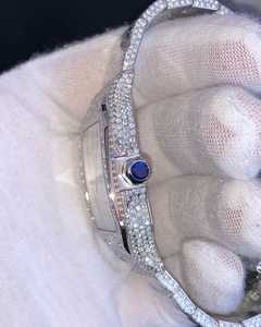 Joyas de Belleza de Edición Limitada Hechas a Mano, de Lujo, en Acero Inoxidable con Cristal de Zafiro, Unisex, Clásicas, Estilo Hip Hop, Mecánicas - Product Image 5