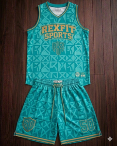 Venta Directa de Fábrica, Conjunto de Uniforme de Baloncesto Personalizado, Transpirable, 100% Poliéster para Adultos, Técnicas de Impresión, Verano - Product Image 1