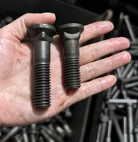 Boulon de chenille 3/4"-10UNC*76 pour charrue, excavatrice, chargeuse, bulldozer, pièce d'attache pour engin à chenilles, boulon de semelle de chenille