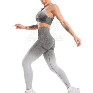 Conjunto de yoga elegante para mujer, para entrenamiento físico y gimnasio, diseño cómodo y elástico para ejercicios de yoga y estilo de vida activo. - Product Image 2