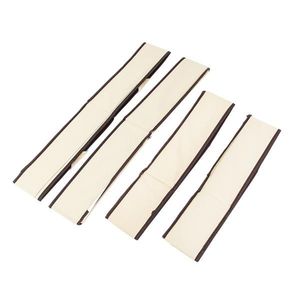 4pcs Beige Non-Woven Fabric <b>Storage</b> Boxes for <b>Clothes</b> Organization - Product Image 4