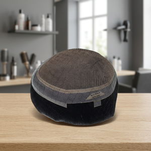 Base de peluca negra sin gorra, fabricada en Australia, tamaño 28-30 cm - Product Image 1