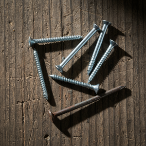 Zinc Plated Flat Head Wood <b>Screws</b> M6-M12 - Coarse Partial Thread Countersunk Timber Fasteners - Product Image 1