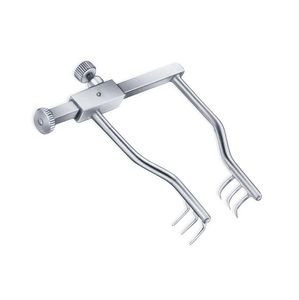 Rétracteur auto-agrippant Logan 3x3 à pointes acérées, instrument chirurgical en acier inoxydable de qualité médicale, rétracteur tissulaire auto-agrippant - Product Image 5