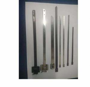 Attaches-câbles autobloquants en acier inoxydable 10 mm, 100 pièces, sangles de fixation industrielles pour la gestion des câbles - Product Image 1