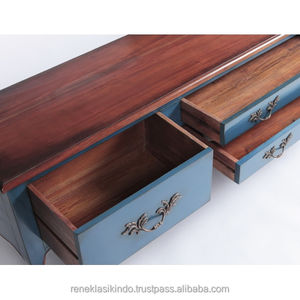 Gran oferta, armario clásico Vintage 2204 de madera maciza con cajones para el hogar, Hotel, Indonesia, diseño clásico para sala de estar y dormitorio - Product Image 5