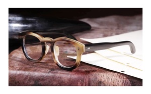 Nuevas Monturas de Gafas de Sol Ópticas de Cuerno de Búfalo Ecológicas y Naturales de ILAHI, Hechas a Mano, Modernas, Rústicas, de Forma Cuadrada, con Diseños Love Angel - Product Image 3
