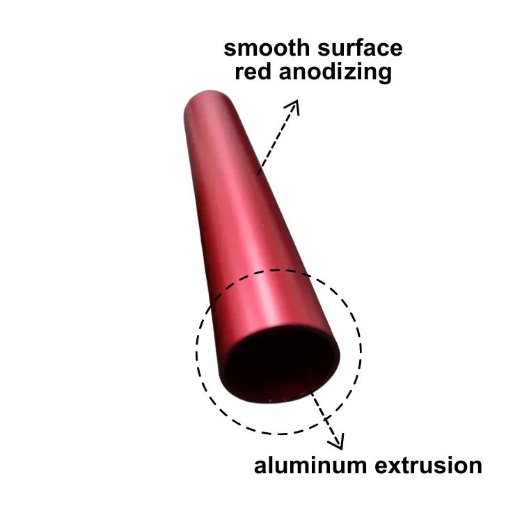 양극 산화 알루미늄 이음매없는 튜브를 7075 대만 제조