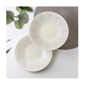 Advanced Japanese Custom Logo Luxury Serving <b>Ceramic</b> Dinnerware Restaurant <b>Plates</b> - Product Image 1
