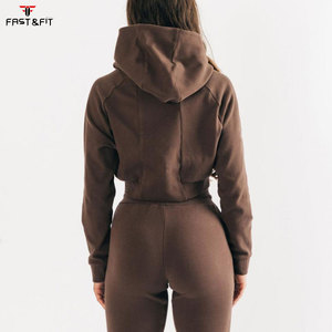 Nueva Sudadera con Capucha Corta de Verano para Mujer, Diseño Personalizado de Alta Calidad, Impresión Frontal Personalizada, Tela de Lona Resistente al Viento - Product Image 3