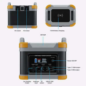 Cửa hàng của tôi di động ngoài trời năng lượng mặt trời Máy phát điện 1000W-3000W Lithium nhà máy điện để sử dụng nhà - Product Image 6