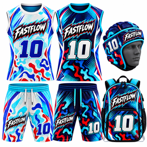 Uniformes de Fútbol Americano Sublimados y Transpirables para Hombre, 7on7, Venta al Por Mayor, Precio Bajo, Alta Calidad, Tela Elástica - Product Image 3