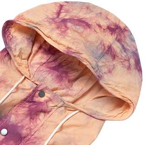 Chaqueta con tinte anudado de la mejor calidad, chaqueta fina de nailon 100% a prueba de agua con Logo2025 personalizado - Product Image 5