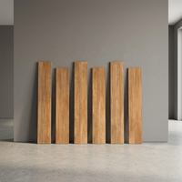Carreaux de sol de salle de bain en céramique et porcelaine antidérapants et antibactériens, 20x120cm, épaisseur 8mm, aspect bois, fabriqués par les fabricants du Shandong