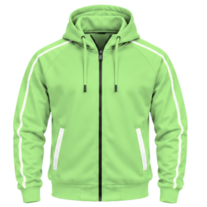 Conjunto Deportivo Informal para Hombre al por Mayor, Chaqueta con Capucha y Bolsillos Laterales y Pantalones Deportivos para Correr y Entrenar al Aire Libre - Product Image 3