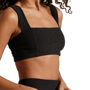 Sujetador Deportivo de Yoga con Cuello Cuadrado para Mujer, de Secado Rápido, Ropa Deportiva Activa - Product Image 4