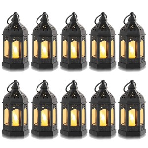 Sheesham Wood Carved <b>Lanterns</b> Wholesale | Hand-Inlaid <b>Brass</b> Temple Light - Product Image 5