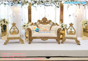 Magnifique siège de mariage de style cage à oiseaux pour mariage Selfie siège de cage à oiseaux blanc cabine de photo de mariée siège de cage en métal pour mariage - Product Image 6