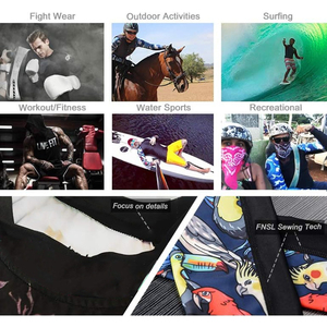 Nouvelle Arrivée de Haute Qualité : Rash Guard Homme à Manches Courtes, Respirant, Écologique, Design Personnalisable, Meilleures Ventes, Prix Compétitif - Product Image 6