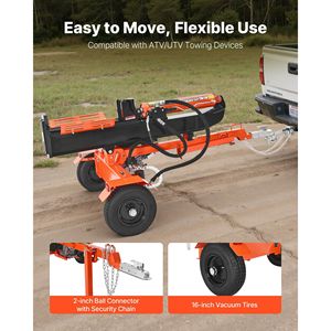 Rajadora de Leña de 30 Toneladas con Retorno Automático, Modo Vertical y Horizontal, Accionada por Fuego, Acoplador de Bola de 2 Pulgadas, Motor de 306 CC, Maquinaria Forestal para Troncos - Product Image 6