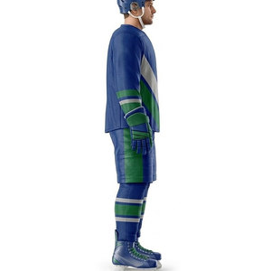 Maillot et short de hockey sur glace personnalisés, conçus pour les entraînements de performance, les événements d'équipe et les compétitions professionnelles - Product Image 6