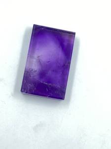 Pierre précieuse améthyste naturelle, pierre taillée en vrac, forme rectangulaire, 40,67 carats, pour la fabrication de bijoux - Product Image 5