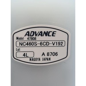 ADVANCE ELEC 47808 NC460S-6CD-V192 Utilisé tel quel Pièces d'équipement semi-conducteur d'occasion - Product Image 1