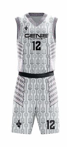 Meilleur prix fournisseur pakistanais Dernier design de maillot de basket-ball Vente en gros Uniforme personnalisé Grande taille Été Unisexe Sublimation - Product Image 5