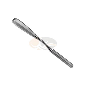 Lime à os dentaire manuelle de haute qualité 240 mm, double extrémité dentelée, largeur transversale 13 mm, en acier inoxydable allemand premium, MOL Oral Surgical - Product Image 1