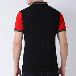 Chemise Homme en Jersey 100% Coton de Haute Qualité, Tricotée Unie, Broderie, Séchage Rapide, Manches Courtes, Boutons, Logo Personnalisé sur le Devant, 200g - Product Image 3