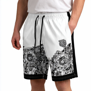 กางเกงขาสั้นสำหรับออกกำลังกายและฝึกซ้อมสำหรับผู้ชาย กางเกงกีฬาวิ่งแบบซับลิเมชั่น กางเกงขาสั้นฝึกซ้อมฟุตบอลสำหรับผู้ชาย - Product Image 5