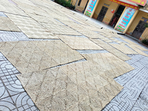 Tapis de porte en jonc de mer naturel du Vietnam, durable, en fibres tissées, paillasson anti-salissures, protection de sol, fait main, direct usine - Product Image 6