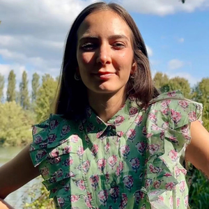 Block Print Cotton Shirt Women Boho Ruffle Sleeve Floral Top <b>Red</b> Green Summer <b>Blouse</b> Wholesale - Product Image 1