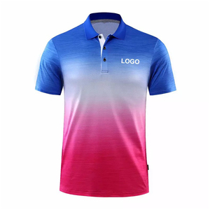 เสื้อโปโลคุณภาพสูง แห้งเร็ว สำหรับกีฬากอล์ฟ โรงเรียน ผ้าฝ้ายผสมโพลีเอสเตอร์ ระบายอากาศได้ดี - Product Image 1