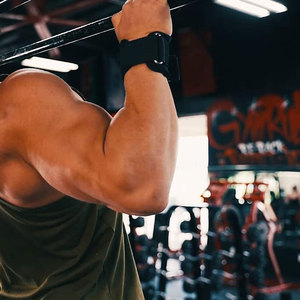 ตะขอเกี่ยวข้อมือสำหรับยกน้ำหนักออกกำลังกายแบบออกแบบเองขายส่งสำหรับฟิตเนสและยกน้ำหนัก - Product Image 4