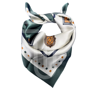 Taille personnalisée bas quantité minimale de commande luxe carré foulards en soie 100% pur mûrier Satin sergé femmes imprimé mouchoir et bandana - Product Image 4