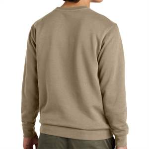 Manufacturer's Thermal High Fashionable Men's Sweatshirts Street Wear Fleece for Winter Plain Dyed Technique - Product Image 4