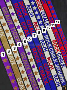 Customized <b>Beaded</b> Purse StrapGame Day StrapCrossbody Purse Strapcollege purse strapsclear bag strap, - Product Image 2