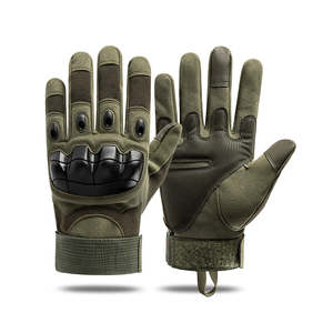 Guantes de Motocicleta de Cuero Resistentes al Viento, Protección Completa para los Dedos y la Palma, Unisex, para Deportes al Aire Libre, Guantes de Motocicleta Resistentes - Product Image 3