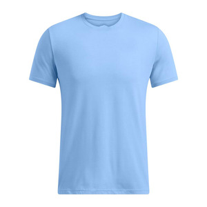 เสื้อยืดผู้ชายคุณภาพพรีเมียม เป็นมิตรกับสิ่งแวดล้อม ผ้าฝ้าย 100% แขนเสื้อแบบเรียบ ย้อมสีพื้น ทรงโอเวอร์ไซส์ รับสกรีนโลโก้ - Product Image 3