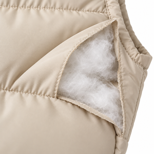 Women's <b>Cropped</b> Puffer Vest Trendy Sleeveless Winter <b>Body</b> <b>Warmer</b> Custom Design OEM ODM Apparel Factory premium quality - Product Image 6