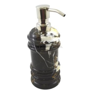 Eye Catching Design Handmade Liquid Soap Storage <b>Bottle</b> Glossy <b>Pump</b> Metal <b>Dispenser</b> With Enamel Color - Product Image 3