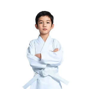 Uniforme d'arts martiaux Solid Trader Premium Design, en coton robuste, pour entraînement intense, pratique et cours, judo, karaté. - Product Image 2